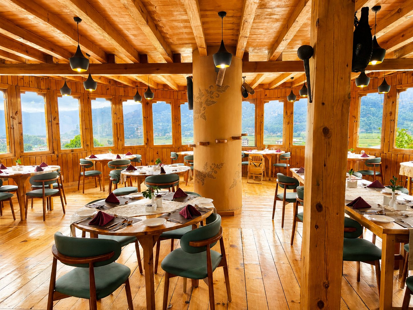Farm-to-table restaurant at Rema Resort