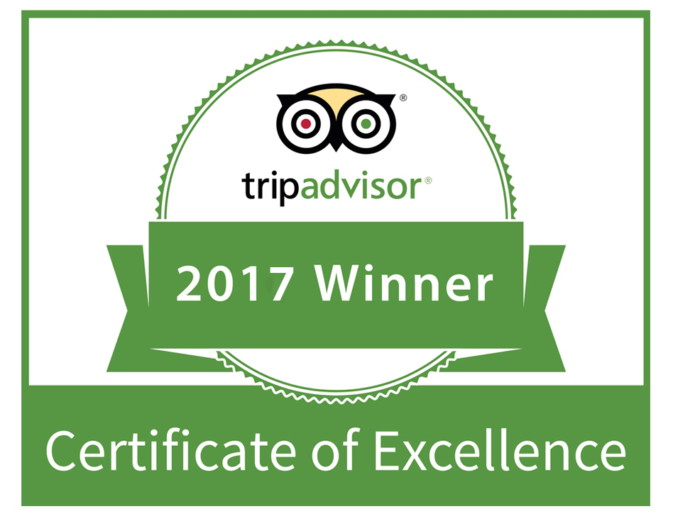 TripAdvisor Certificate of Excellence 2017 — Rema Resort